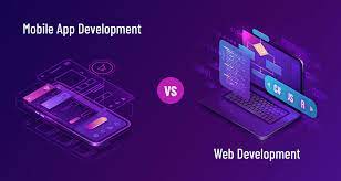 Comparison for Mobile app development and Web development