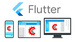 Comparison between “Flutter” and “Flutter on the Web” (Flutter for building web applications).