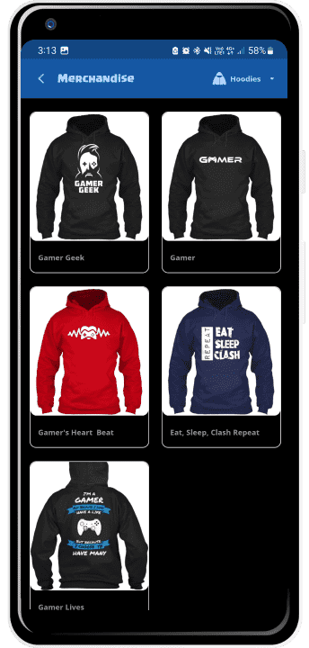 Square Infosoft Project Work Android & iOS Mobile App Development Cocbases Merchandise Hoodies