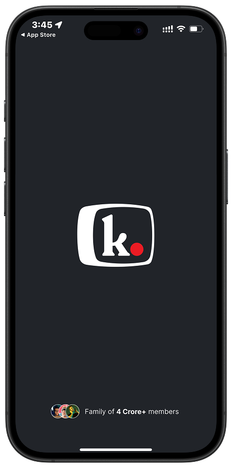 Kuku TV iOS App Home Screen – Developed by Square Infosoft, OTT Streaming App for iPhone Users