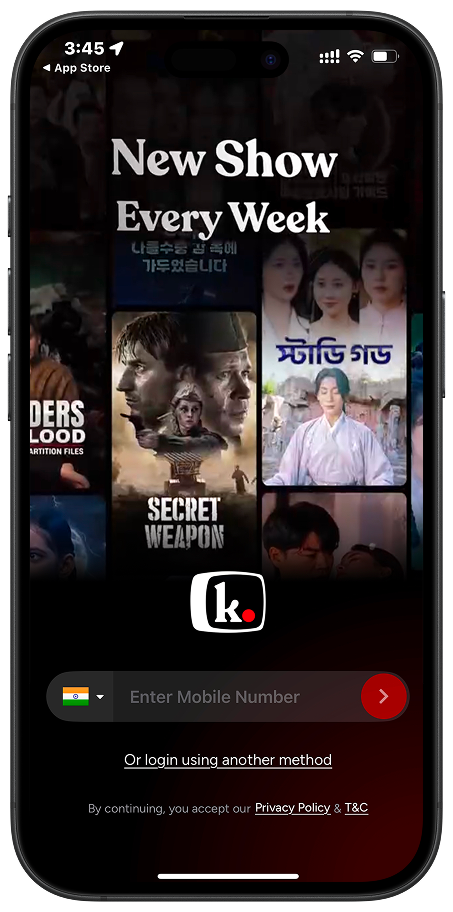 Kuku TV iOS App Created by Square Infosoft Team