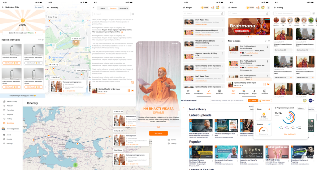 spiritual education app and website platform