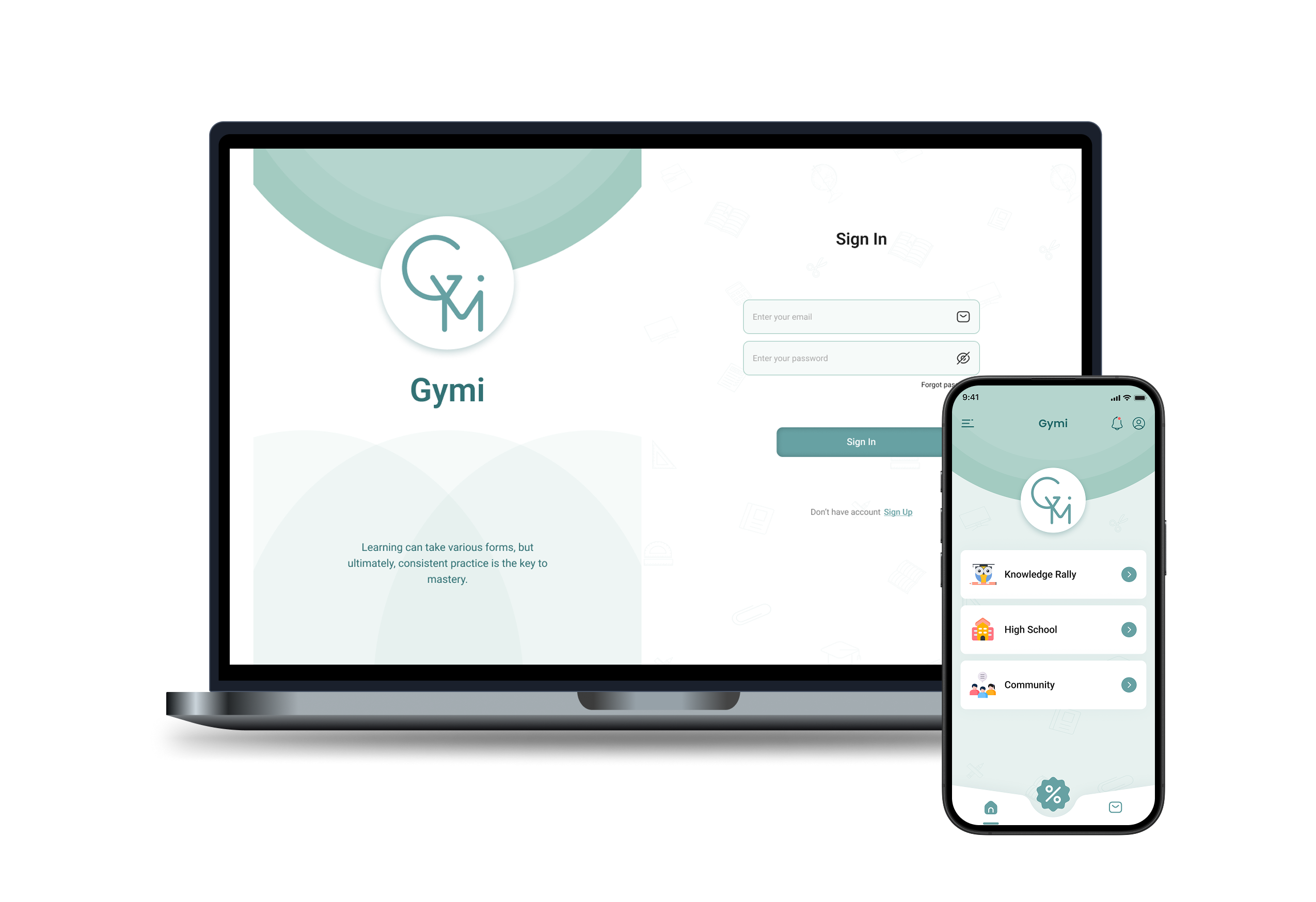 Educational app development case study