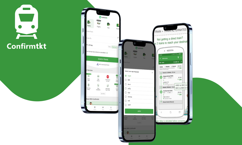 top travel app development ConfirmTKT Travel app development company casestudy confirmTKT top travel app development app