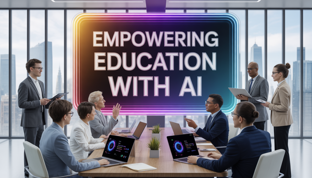 Artificial intelligence in education for smart learning and EdTech business growth.