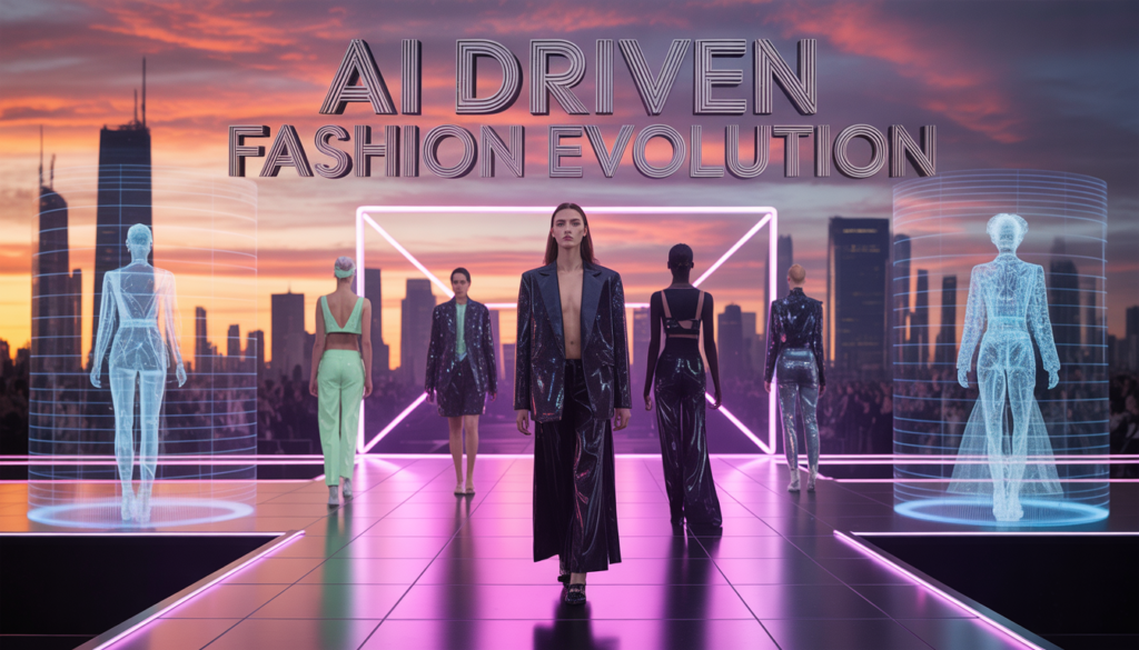 Artificial intelligence in fashion for trend prediction and virtual modeling.