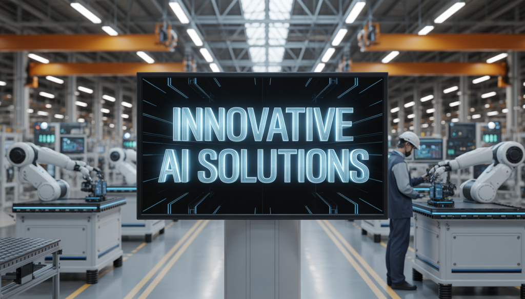 Artificial intelligence in manufacturing for smart factory automation and predictive maintenance.