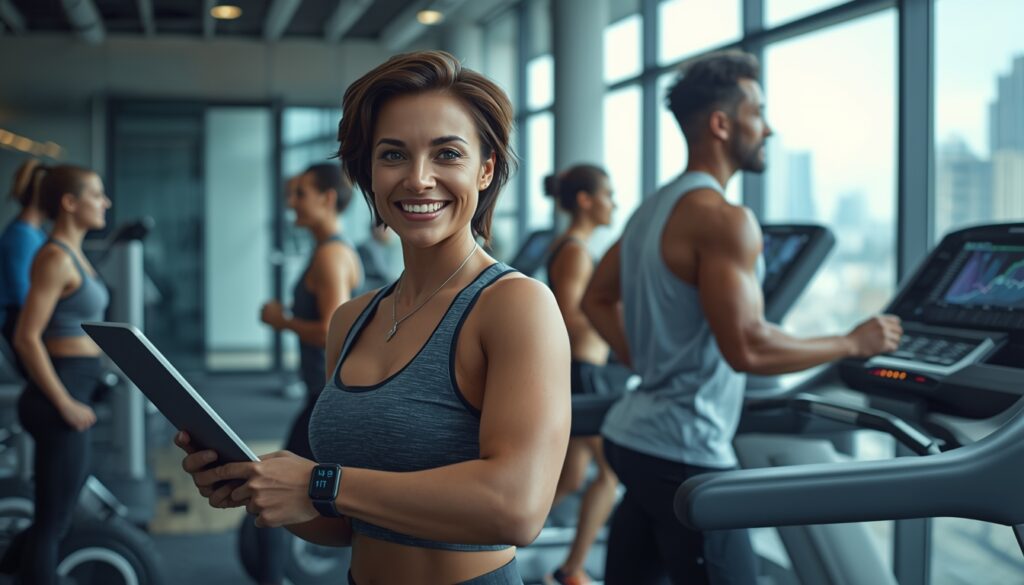 AI in fitness technology improving workout training and health monitoring